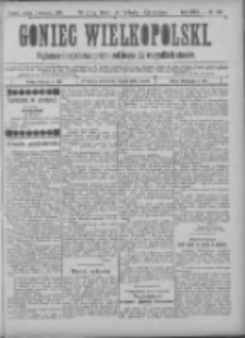 Goniec Wielkopolski: najtańsze pismo codzienne dla wszystkich stan&oacute;w 1900.09.01 R.24 Nr199