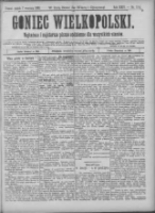Goniec Wielkopolski: najtańsze pismo codzienne dla wszystkich stan&oacute;w 1900.09.07 R.24 Nr204