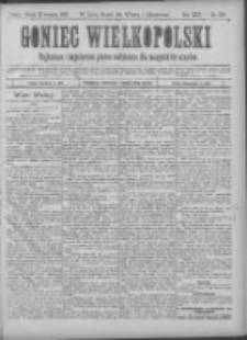 Goniec Wielkopolski: najtańsze pismo codzienne dla wszystkich stan&oacute;w 1900.09.12 R.24 Nr206