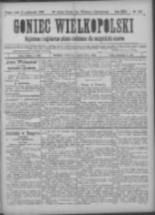 Goniec Wielkopolski: najtańsze pismo codzienne dla wszystkich stanów 1900.10.31 R.24 Nr249