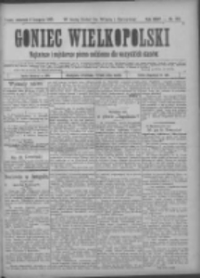 Goniec Wielkopolski: najtańsze pismo codzienne dla wszystkich stanów 1900.11.08 R.24 Nr255