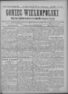Goniec Wielkopolski: najtańsze pismo codzienne dla wszystkich stan&oacute;w 1900.11.10 R.24 Nr257+dodatki