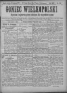 Goniec Wielkopolski: najtańsze pismo codzienne dla wszystkich stan&oacute;w 1900.11.11 R.24 Nr258
