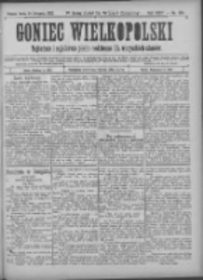 Goniec Wielkopolski: najtańsze pismo codzienne dla wszystkich stan&oacute;w 1900.11.14 R.24 Nr260