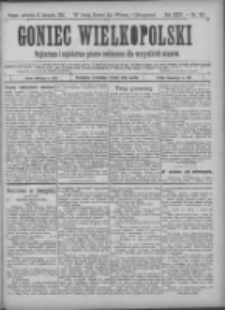 Goniec Wielkopolski: najtańsze pismo codzienne dla wszystkich stan&oacute;w 1900.11.15 R.24 Nr261