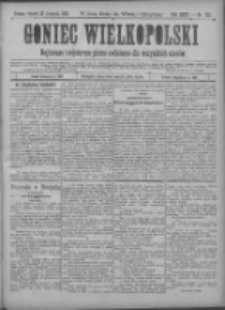 Goniec Wielkopolski: najtańsze pismo codzienne dla wszystkich stanów 1900.11.20 R.24 Nr265