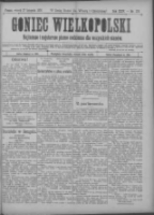 Goniec Wielkopolski: najtańsze pismo codzienne dla wszystkich stan&oacute;w 1900.11.27 R.24 Nr270