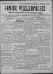 Goniec Wielkopolski: najtańsze pismo codzienne dla wszystkich stanów 1900.12.21 R.24 Nr290