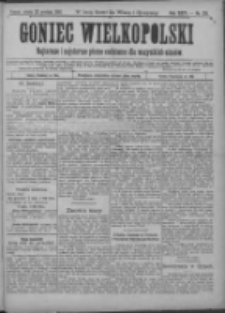 Goniec Wielkopolski: najtańsze pismo codzienne dla wszystkich stanów 1900.12.22 R.24 Nr291