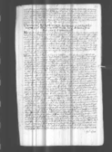 Universal Rokoszowij ktorem o postępku swym pod Sendomierzem znacz daią Bracziey na Seymikach Deputaczkych