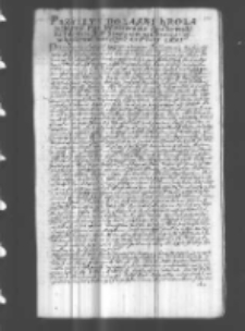 Mowy na konwokacji w Krakowie 1608