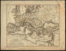 Europa zur Zeit Krenzz&uuml;ge. G. Heck dir-t. J. L. v. Baehr sculp.