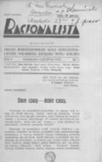 Racjonalista. 1931 R.2 nr11