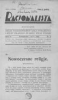 Racjonalista. 1932 R.3 nr2