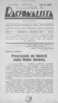 Racjonalista. 1932 R.3 nr11