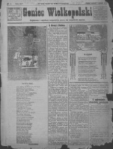 Goniec Wielkopolski: najtańsze pismo codzienne dla wszystkich stan&oacute;w 1922.01.01 R.45 Nr1