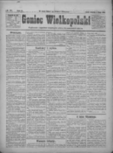 Goniec Wielkopolski: najtańsze pismo codzienne dla wszystkich stanów 1922.02.05 R.45 Nr29