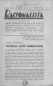 Racjonalista. 1933 R.4 nr4