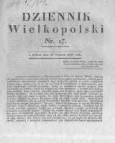 Dziennik Wielkopolski. 1830.12.27 nr17