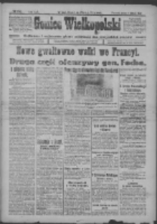 Goniec Wielkopolski: najtańsze i najstarsze pismo codzienne dla wszystkich stan&oacute;w 1918.08.03 R.41 Nr176