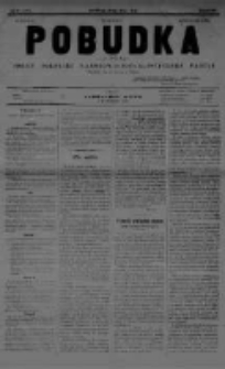 Pobudka. Czasopismo narodowo-socyalistyczne. 1891 R.3 nr1