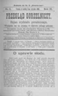 Przegląd Gorzelniczy. Organ Wydziału Gorzelniczego. 1896 R.2 nr1