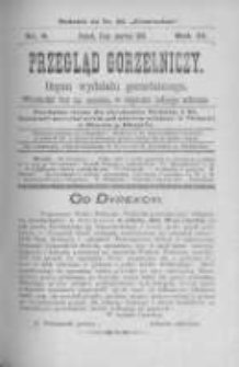 Przegląd Gorzelniczy. Organ Wydziału Gorzelniczego. 1896 R.2 nr6