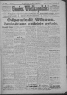 Goniec Wielkopolski: najtańsze i najstarsze pismo codzienne dla wszystkich stanów 1918.10.17 R.41 Nr239