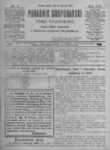 Poradnik Gospodarski. Pismo Tygodniowe. 1906.01.12 R.17 nr2