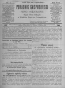 Poradnik Gospodarski. Pismo Tygodniowe. 1906.01.19 R.17 nr3