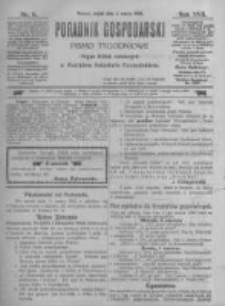 Poradnik Gospodarski. Pismo Tygodniowe. 1906.03.02 R.17 nr9