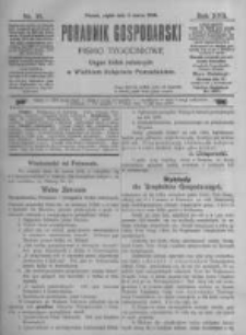 Poradnik Gospodarski. Pismo Tygodniowe. 1906.03.09 R.17 nr10