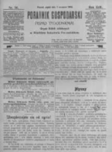 Poradnik Gospodarski. Pismo Tygodniowe. 1906.09.07 R.17 nr36