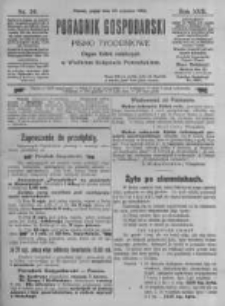 Poradnik Gospodarski. Pismo Tygodniowe. 1906.09.28 R.17 nr39