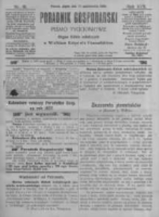 Poradnik Gospodarski. Pismo Tygodniowe. 1906.10.12 R.17 nr41