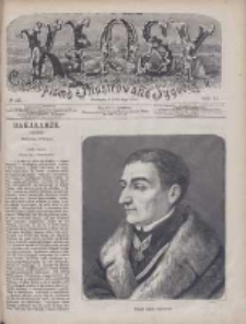 Kłosy: czasopismo ilustrowane, tygodniowe, poświęcone literaturze, nauce i sztuce 1875.05.01(13) T.20 Nr515