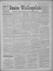 Goniec Wielkopolski: najtańsze pismo codzienne dla wszystkich stanów 1922.08.10 R.45 Nr181