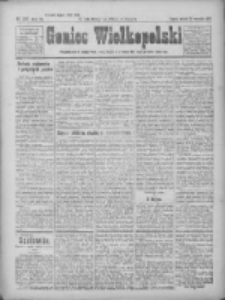 Goniec Wielkopolski: najtańsze pismo codzienne dla wszystkich stanów 1922.09.26 R.45 Nr220