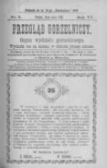 Przegląd Gorzelniczy. Organ Wydziału Gorzelniczego. 1900 R.6 nr5