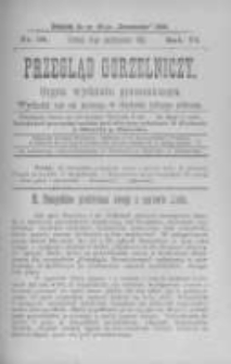 Przegląd Gorzelniczy. Organ Wydziału Gorzelniczego. 1900 R.6 nr10
