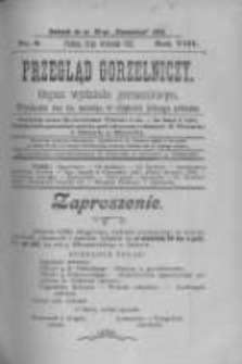 Przegląd Gorzelniczy. Organ Wydziału Gorzelniczego. 1902 R.8 nr9