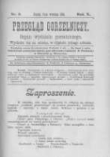 Przegląd Gorzelniczy. Organ Wydziału Gorzelniczego. 1904 R.10 nr9
