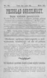 Przegląd Gorzelniczy. Organ Wydziału Gorzelniczego. 1905 R.11 nr12
