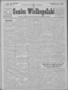 Goniec Wielkopolski: najtańsze i najstarsze bezpartyjne pismo dla wszystkich stan&oacute;w 1924.05.25 R.47 Nr121