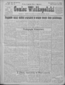 Goniec Wielkopolski: najtańsze i najstarsze bezpartyjne pismo dla wszystkich stanów 1924.07.10 R.47 Nr157