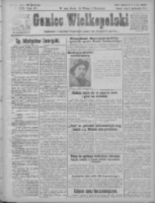 Goniec Wielkopolski: najtańsze i najstarsze bezpartyjne pismo dla wszystkich stanów 1924.10.08 R.47 Nr233