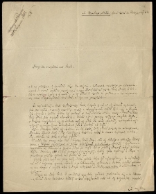 Listy od Zabłockiego Wojnisława Kazimierza Sawicz