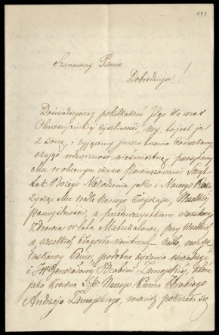 List od Zaleskiego P. K. Lubicz