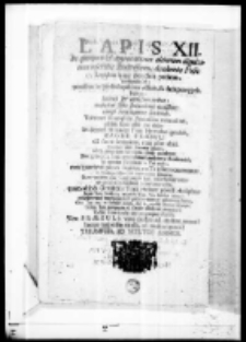 Resultatum Nayiasnieyszego Krola Imci Augusta III Pana Naszego Miłościwego y przytomney przy boku jego rady w Warszawie dnia XXII Miesiąca marca roku Pańskiego MDCCXXXVI odprawioney