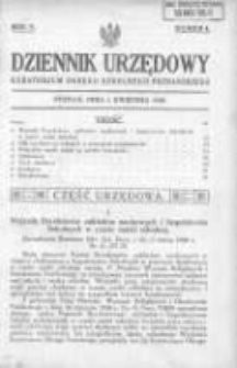 Dziennik Urzędowy Kuratorjum Okręgu Szkolnego Poznańskiego 1928.04.01 R.5 Nr4